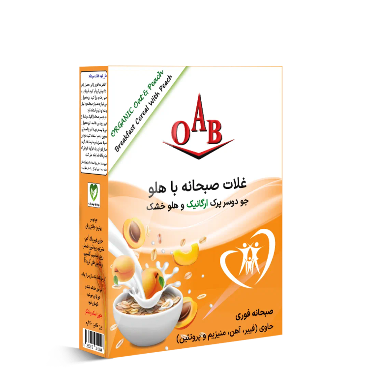 غلات صبحانه باهلوجودوسرپرک ارگانیک وهلوخشک