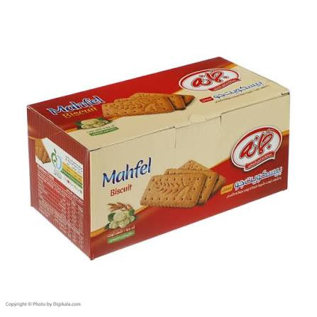 بیسکوییت جو محفل جمانه اردجو + شهدتوت دارای فیبر طبیعی