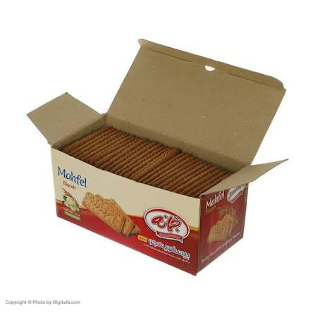 بیسکوییت جو محفل جمانه اردجو + شهدتوت دارای فیبر طبیعی