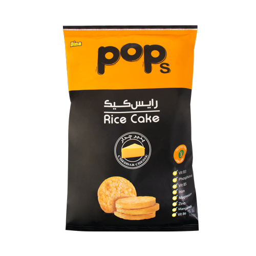 رايس کيک پاپس دينا با طعم پنیر - 90 گرم